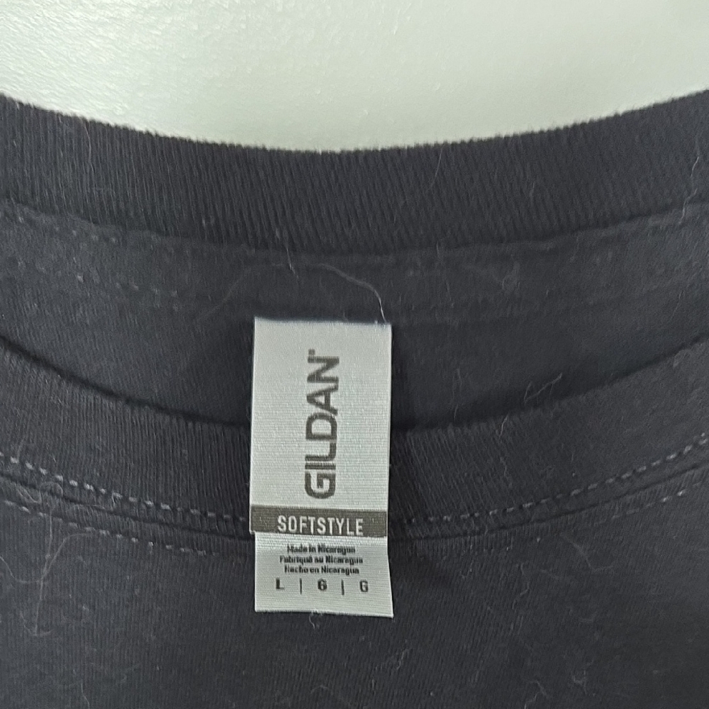 Gildan Black Softstyle T-Shirt